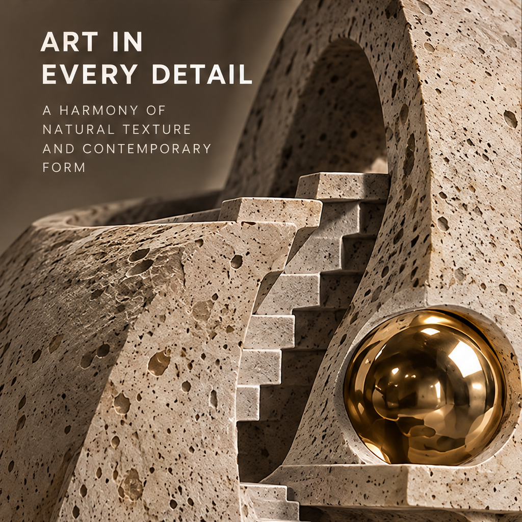 A Silent City Within — A Statement for Modern Spaces, timeless form that enriches any interior, shelf scene
